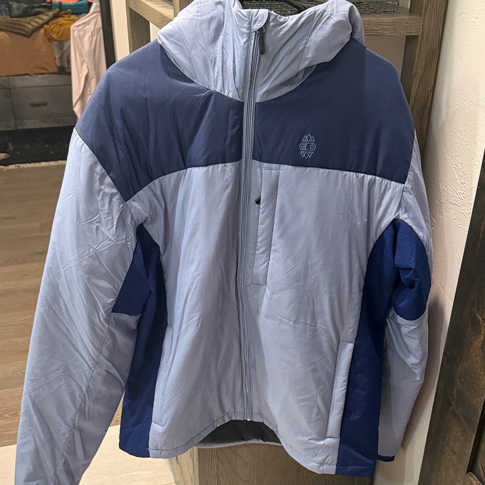 Men's Performance Jacket in Blue and Gray